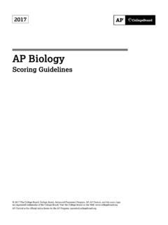 how hard was the 2017 ap bio test|AP Biology Scoring Guidelines 2017 .